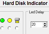 windows 10 tray disk led