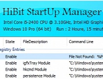 download the new version for windows HiBit Startup Manager 2.6.20