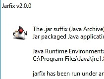 windows 10 jarfix