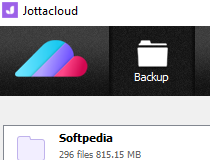 use jottacloud to backup your machine