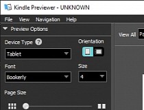 fix kindle previewer for mac