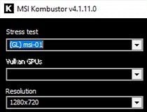 download the new version for windows MSI Kombustor 4.1.27