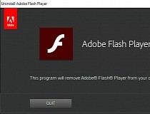 adobe alerts to uninstall flash player