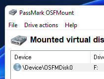 PassMark OSFMount 3.1.1002 for mac download