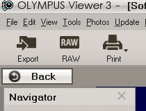 olympus viewer 3 copy settings