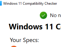 check for windows 11 compatibility