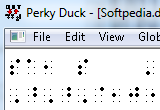 requirements to use perky duck braille software