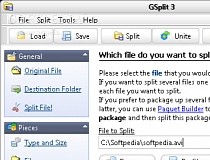 how to use gsplit by block