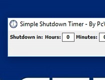 simple shutdown timer