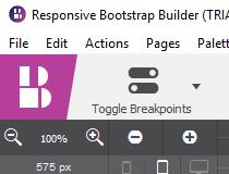 responsive bootstrap builder