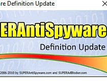 superantispyware database definitions updates