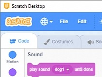 scratch 2 offline editor import sounds
