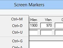 middle of screen marker