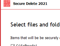 Secure Delete Professional 2023.16 instaling