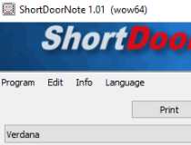 ShortDoorNote 3.81 instaling