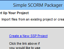 how do i update a scorm package
