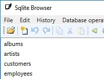 sqlite browser create view