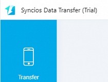 syncios data transfer device detection time