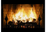 vista fireplace screensaver