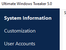 Ultimate Windows Tweaker 5.1 download the new version for windows