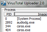 phrozen software virustotal uploader