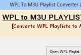 What is wpl and m3u
