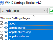 windows settings blocker