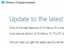 microsoft windows 10 update assistant