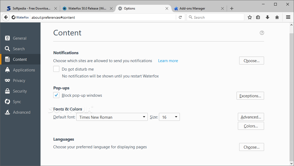 waterfox current