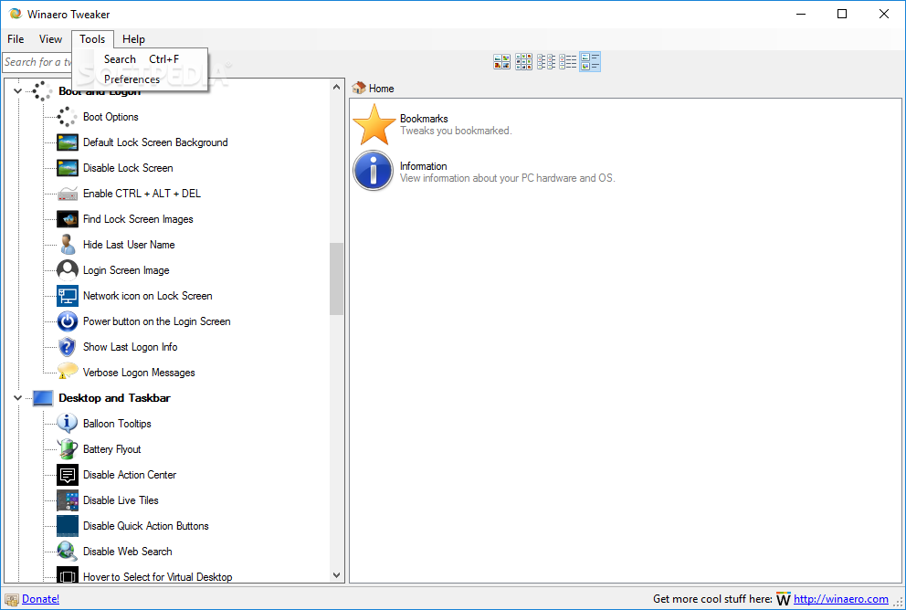 Winaero Tweaker 1.55 instal the new for mac